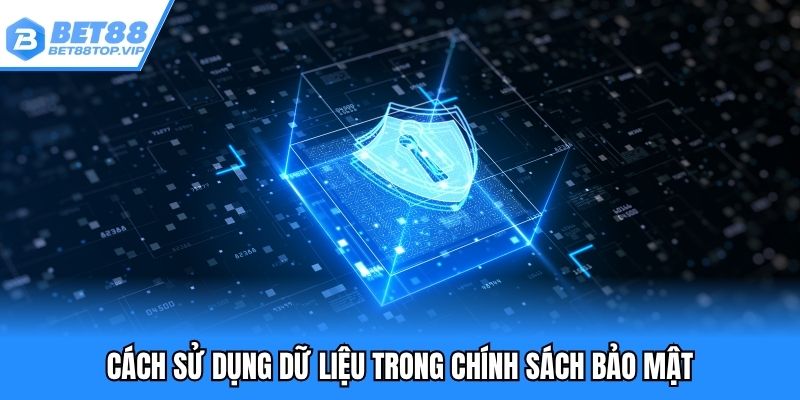 Cách sử dụng dữ liệu trong chính sách bảo mật