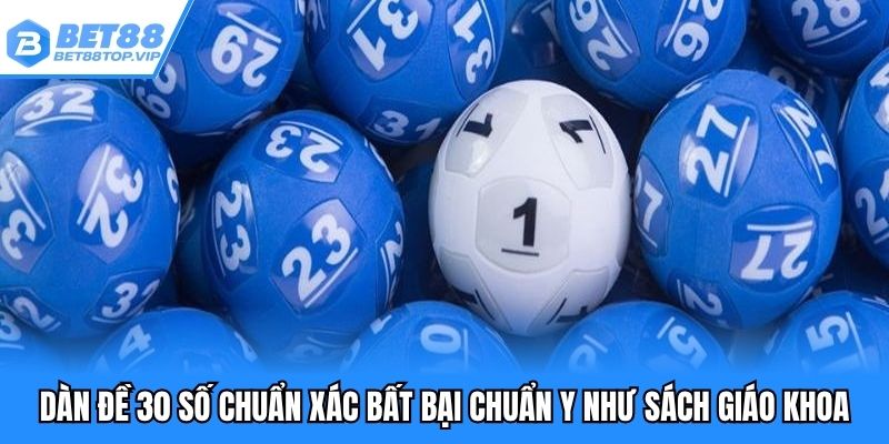 Dàn đề 30 số
