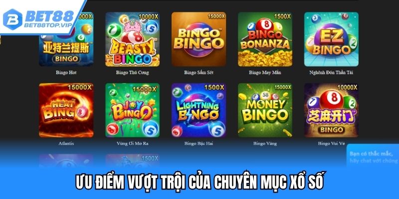 Ưu điểm vượt trội của chuyên mục xổ số